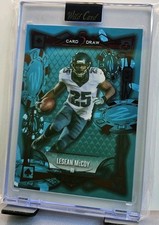 4/4 Wild Card 5 Card Draw LeSean McCoy #5CDMO-LM 4/4 Poker Themed Football Card