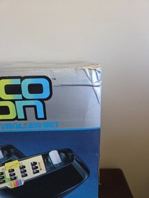 Vtg Colecovision Super Action Controllers Set Baseball CIB NEVER USED W/ EXTRA!!