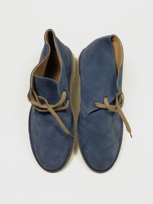 DESERT BOOTS BOOTSSCHUHE DECKSCHUHE BOTTEGA ANDERSON BLAUGRAU MIU KAUTSCHUK NEU