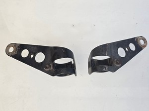 1976 Yamaha RD400C Fork Ears Headlight Mount Brackets Arms Stays RD 400 C