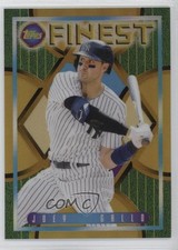 2022 Topps Finest Flashbacks Gold Refractor 21/50 Joey Gallo #159 4m7