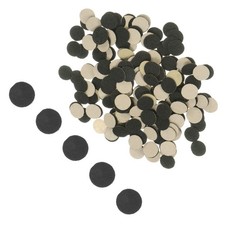 12mm Round Felt Circles Non-Woven Black Craft DIY Pre Cut Felt Stickers, 240 Pcs