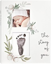 Baby Memory Book for the Modern Minimalist - Simple 0.79 x 1.18 inches, White