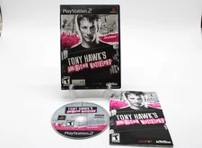 PS2 Tony Hawk's American Wasteland (Playstation 2, 2005) Black Label w/ Manual