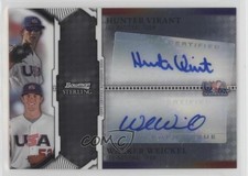 2011 Bowman Sterling Dual 146/299 Hunter Virant Walker Weickel #BSDA-VW Auto y6z