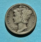 1925 Mercury Dime. 90% Silver. G-VG Condition. Charity Auction/Animal Rescue. — photo 1