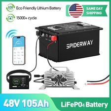 48-51.2V 105Ah LiFePO4 Lithium Battery for Genie JLG Skyjack Boom Scissor Lift