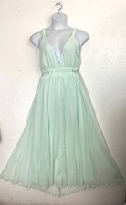 ASOS Design Sea Green Long Summer Dress US 14 Bust 36-42”