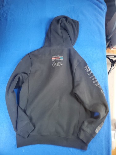 Troy Lee Designs GasGas Pullover Hoodie Moto Sweater Racing Black Men's Medium - Picture 17 of 18