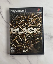 Black (Sony PlayStation 2 Ps2, 2006) Complete W/Manual & Tested