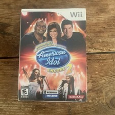 Karaoke Revolution: American Idol Encore 2 (Nintendo Wii, 2008) w/ Microphone