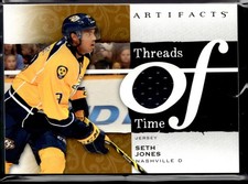 2021-22 Upper Deck Artifacts #TT-SJ Seth Jones Threads of Time