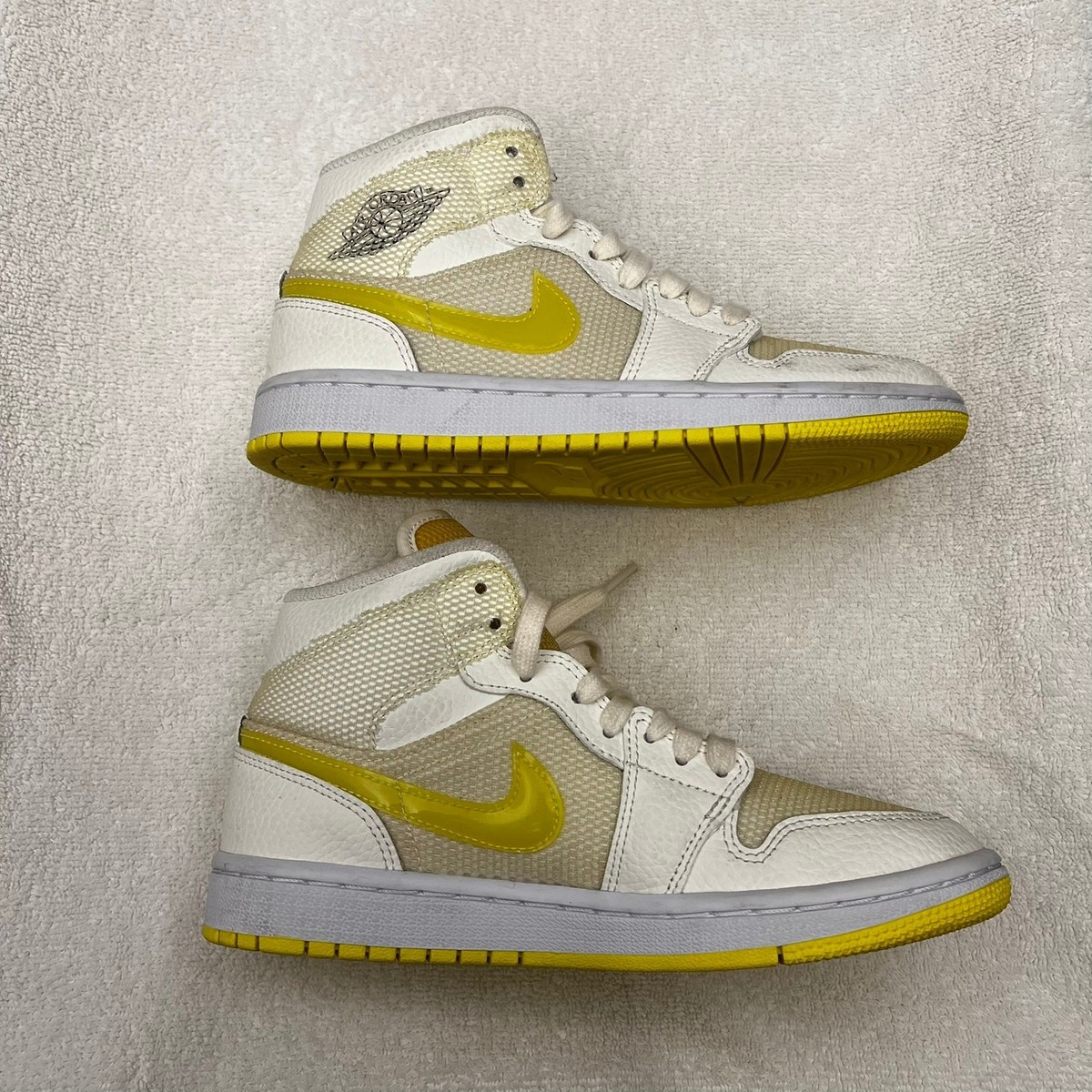 Shoe Mid Se Voltage Yellow Basketball Shoe Nike Air Jordan Mid