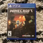 New ListingMinecraft PlayStation 4 Edition PS4 Game Mojang Multiplayer Online Action E10+