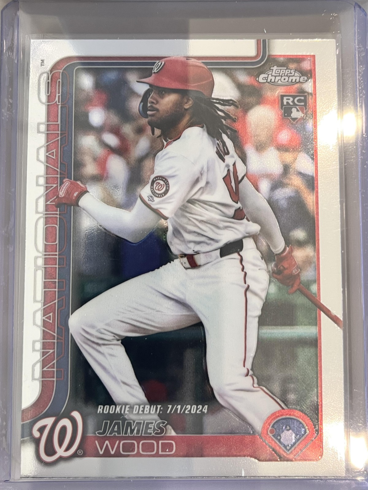 2025 Topps Update #US218 James Wood