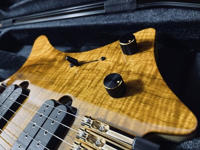 Electric Guitar Strandberg Boden J7 Custom Myrtle Clina Amber Made