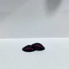 Tappi Specchietti Honda SH 125 150 300 350 –in Plastica – Colore: Nero/Rosso