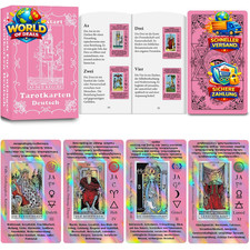 Rosa Tarotkarten Deutsch für Anfänger mit Bedeutungen und Leitfaden