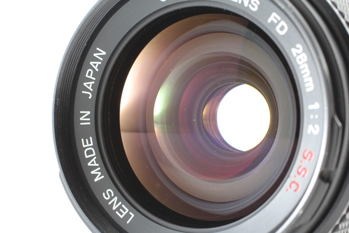 CLA'd [Exc+5] Canon FD 28mm f2 S.S.C. SSC Wide Angle MF Lens From