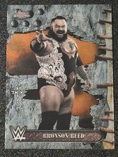 2025 Topps Chrome WWE x Cactus Jack #89 Bronson Reed Base Set Card RAW