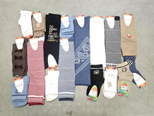 Lot of 144 Assorted Stylish and Fun Cozy Kids Socks