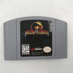 Mortal Kombat 4 - Nintendo 64 (N64) Tested and working Limited release