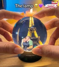 2026 Upgraded Memory Orb Video Player Sphere LCD Digital Frame Valentine Gift