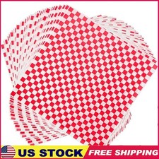 Deli Paper Sheets 12x12 Grease Proof Wax Paper Food Wrapping Bulk 100 Pack New