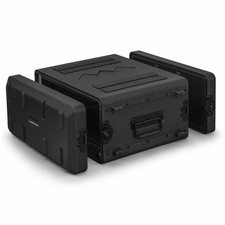 OPEN BOX:Sound Town DIY 4U PA DJ PE Rack Road Case with Microphone STRC-PE4U-R