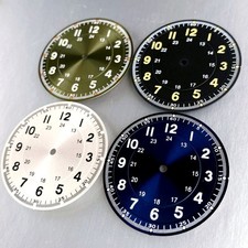 33.5mm Arabic Sterile Watch Dial Face For NH35 NH36 ETA2824 Miyota 8215 Movement