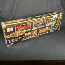 Toy State - Battery Operated "Frontier Express" Train Set - Excellent Untested