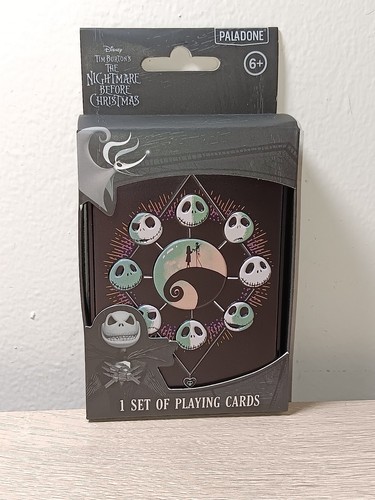 *KOSTENLOSER VERSAND* Nightmare Before Christmas Spielkarten Sammlerstück Tin Paladone