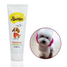 Dog Hair Dye Pet Bright Color Safely Pet Hair Dye Cream for Animals Cat