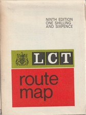 LEEDS CITY TRANSPORT BUS MAP NINTH EDITION