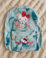 Hello Kitty Backpack Lunch Bag Pencil Pouch 3-Piece School Set New