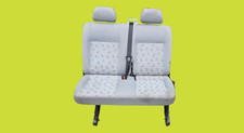 VW TRANSPORTER T5 SHUTTLE  2007 CLOTH 2ND ROW DOUBLE SEAT O/S DRIVER SIDE RIGHT