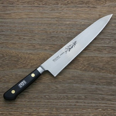 Japanese Gyuto Chef Knife 180mm EU Carbon Steel Handmade Japan Made