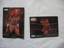 MERCEDES MONE  2025 Skybox Metal Universe AEW Premium TV Performers & Base Card