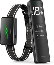 Dog Shock Collar 3300 FT Dog Training Collar Rechargeable Remote Shock Pet