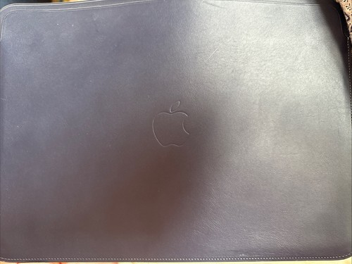 Apple Lederhülle für 13 Zoll MacBook Air und MacBook Pro - Mitternachtsblau - Bild 3 von 5