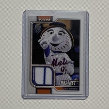 2026 Topps Series 1 Celebration Mrs. Met Patch #MAS-MRS Mascot Relic SP