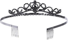 Bridal Tiara - Wedding Bridal Crown Rhinestone Hair Barrettes