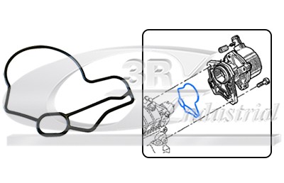 3RG 82687 Gasket, vacuum pump for RENAULT