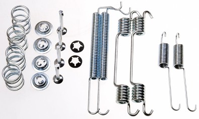 Rear DENCKERMANN B160077 Accessory Kit, brake shoes for CHEVROLET,DAEWOO,OPEL
