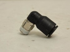 202759 Old-Stock; Legris 441802 Air Tube Elbow 90Deg; 1/8" Tube x 8mm Threads