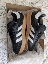 adidas Originals Samba XLG Black/White/Gum Lace-Up Trainers UK 7.5 IE1379