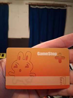 Game Stop LEVEL 1 Mitgliedskarte Retro Sammler Flohmarkt Seltenheit