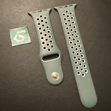 Apple Watch Nike Sport Band 40mm 38/41 Genuine OEM Hasta Light Silver M/L Used