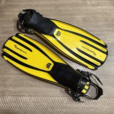 MARES Plana Avantiquattro ABS DIVING FINS Scuba Snorkeling Yellow Size Regular