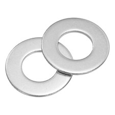 25 Pcs SAE 5/8" Flat Washer, 304 Stainless Steel Flat Washer Gasket, Silver